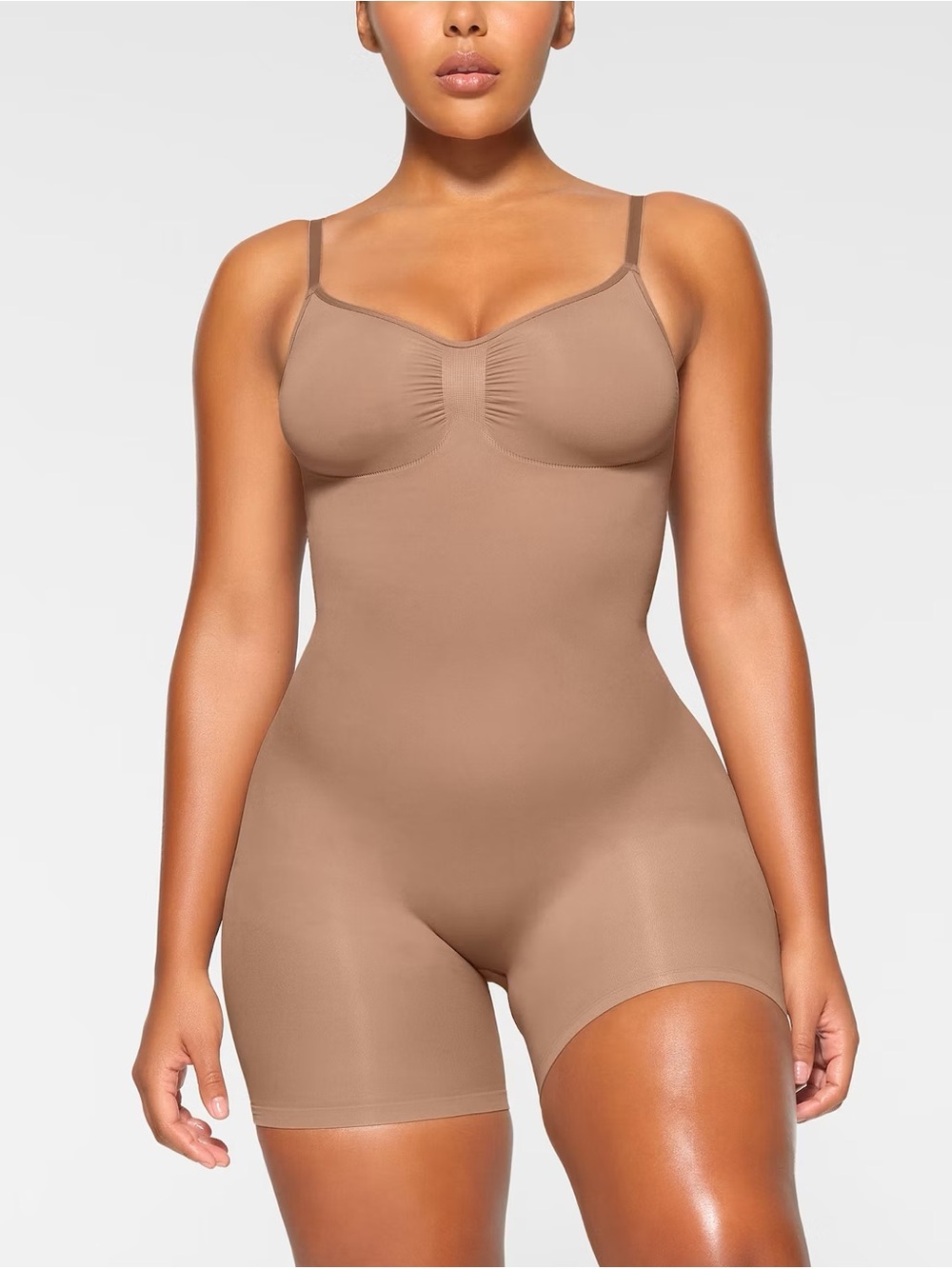 NWOT Skims Seamless Sculpt Mid Thigh Bodysuit Sienna XL